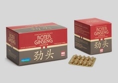 KGV Roter Ginseng Wurzelpulver-Kapseln